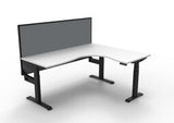 Boost Plus + Electric Height Adjustable Corner Workstation