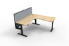 Boost Plus + Electric Height Adjustable Corner Workstation