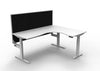 Boost Plus + Electric Height Adjustable Corner Workstation
