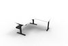 Boost Plus + Electric Height Adjustable Corner Workstation