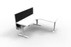 Boost Plus + Electric Height Adjustable Corner Workstation