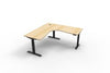 Boost Plus + Electric Height Adjustable Corner Workstation