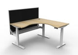 Boost Plus + Electric Height Adjustable Corner Workstation