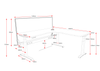 Boost Plus + Electric Height Adjustable Corner Workstation