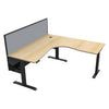 Boost Plus + Electric Height Adjustable Corner Workstation