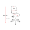 Ergo Air Pump Chair-  High Back Ergonomic Operator Chair