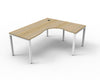 Deluxe Profile Leg Corner Workstation