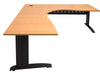 Span Beech Corner Workstations